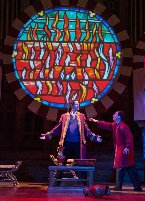 Olivier Laquerre - As Belshazzar - photo Glenn Davidson - Toronto Consort